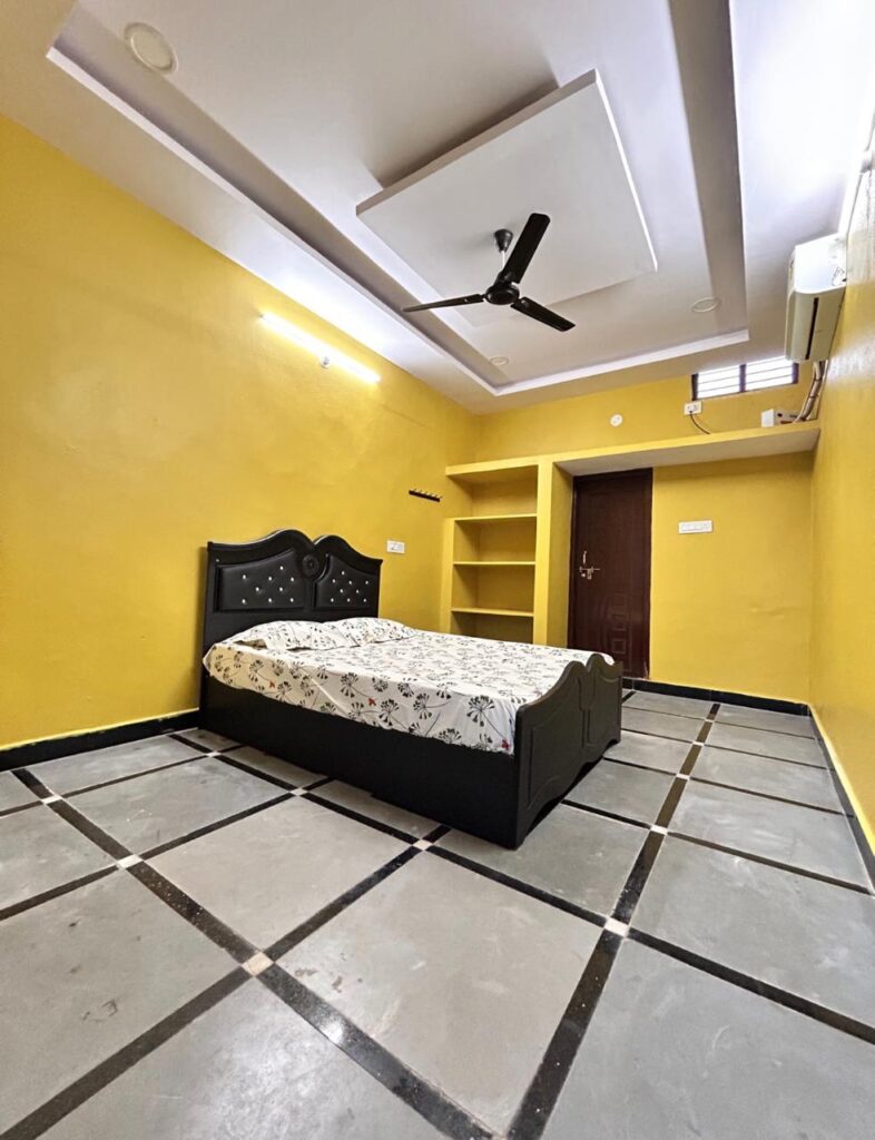 Pooja Farmhouse Bedroom